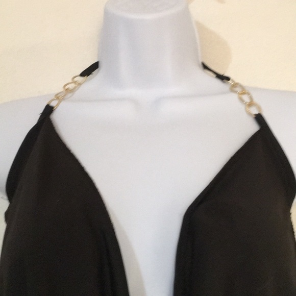 NWT club wear Backless ,chain accents sooo sexy ! - Picture 3 of 4